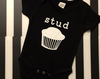 Stud Muffin Funny Baby Boy Onesie **FREE SHIPPING**
