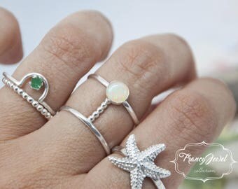 Opal, real Opal, Opal ring, Argentium Silver ring, handmade ring, made in Italy, nichel free, stone power, precious stone, crystal healing