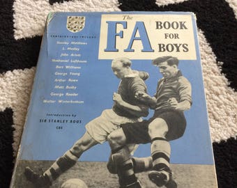 Vintage book - The FA Book for Boys 1951-52