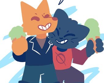 Night In the Woods 5x7 prints