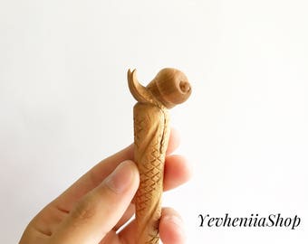 Hair sticks. Hairpin. Wooden hairpin. Wooden hair sticks. Wooden hair stick snail.