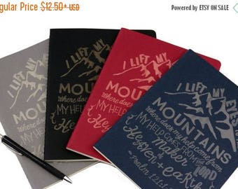 Summer Sale Prayer Journal/ Notes/ Mountains/ Devotional Journal/ Help/ Scripture Journal/ Gift/ Custom Journal/