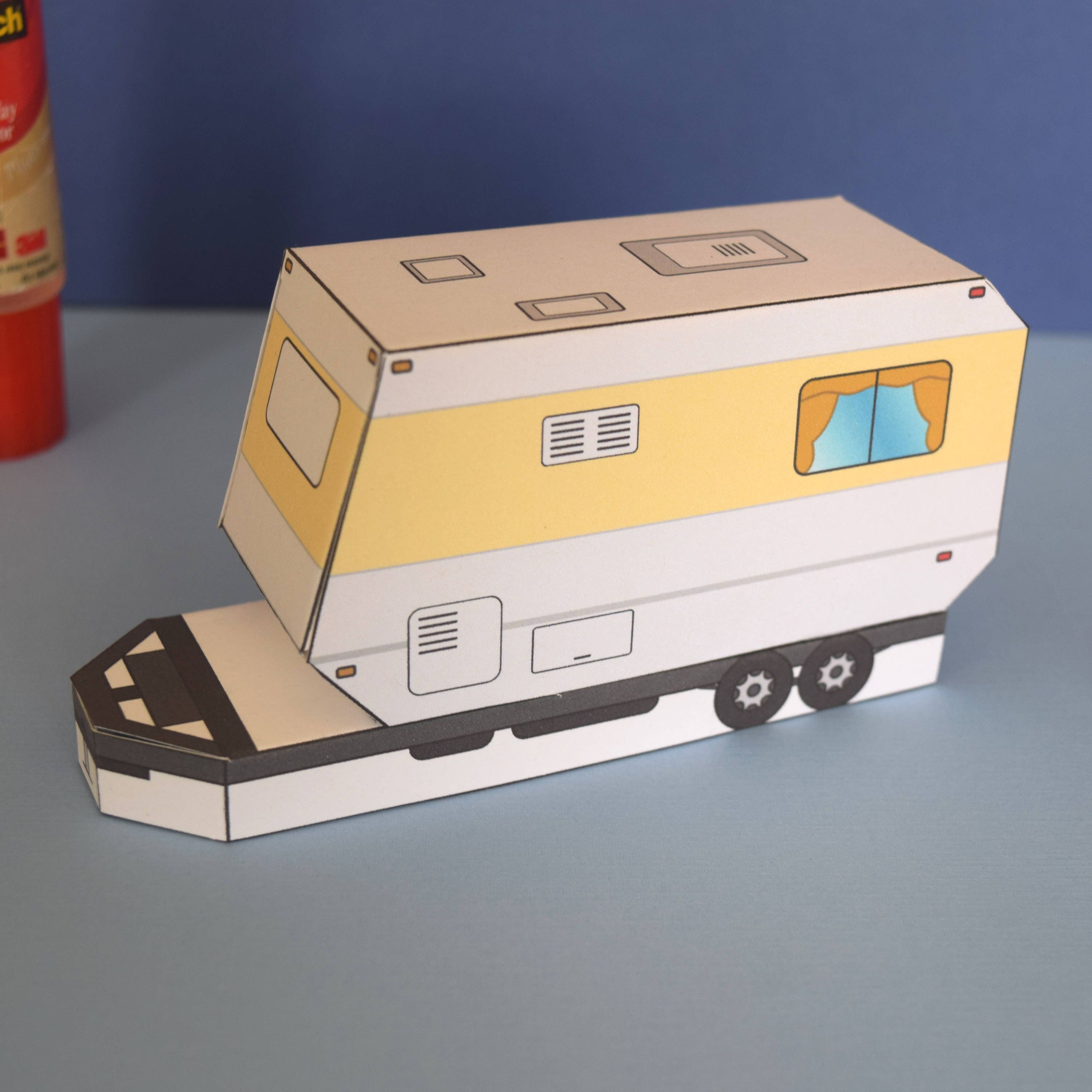 camper-diy-paper-craft-model-kit-kids-summer-project-gift-and-party