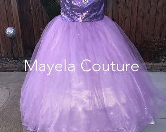  Quinceanera  Dress  for American  Girl  Doll  Custom Made Sweet