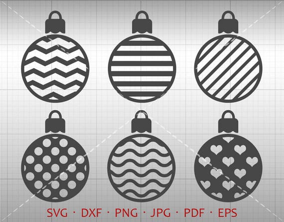 Download Christmas Ornaments SVG Christmas Ball SVG Winter Clipart