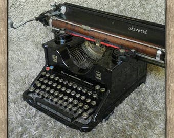 Olivetti M40 | Antique Typewriter | Italy 1940 | Extra Wide Carriage | Macchina da Cucire Antica | Working Condition | FREE Shipping*