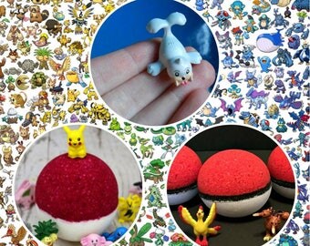 Pokemon Bath Bombs: You Choose Scent