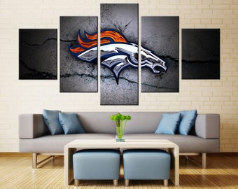Broncos Wall Art broncos wall decor | etsy Broncos Wall Art broncos wall decor | etsy