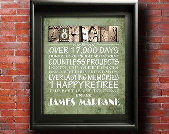 Retirement PRINTABLE Retirement Gifts for Women Retirement