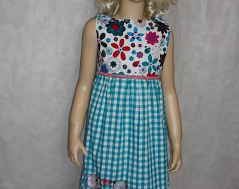Pinafore dress Elina new GR. 128 enrolment, party