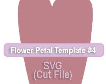Paper Flower Template #4 SVG file