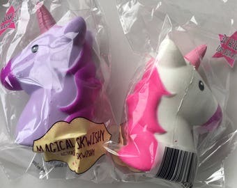 Squishies / Whale Squishy / slow rising / therapeutic / toys / slime / gifts / Unicorn squishies /