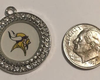 Minnesota Vikings Logo Charm DYI
