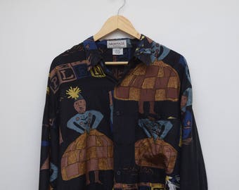 african print shirt women