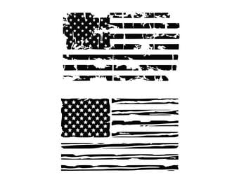 American flag svg Distressed American Flag svg USA Flag svg Distressed flags SVG DXF July 4 svg