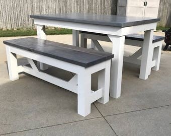 Unfinished Farmhouse Dining Table Legs Wood Legs. Turned Unfinished Farmhouse Dining Table Legs Wood Legs. Turned