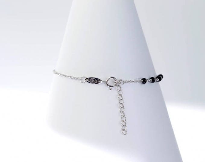 Brilliant Silver Charm Bracelet