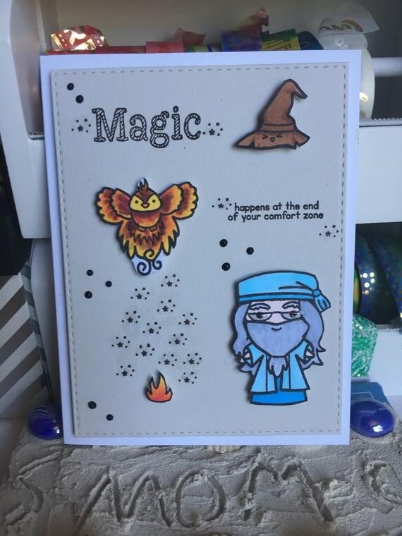 Wizard Birthday Card