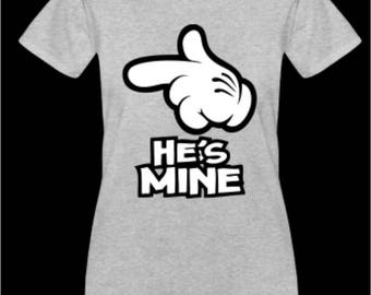 she's mine and he's mine shirts