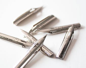 Set of 3 Zebra G nibs for pointed pen calligraphy