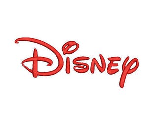 Disney embroidery font PES file 4 sizes instant download
