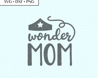 Download I Am Wonder Woman SVG DXF PNG Wonder Woman Crown Cut Files