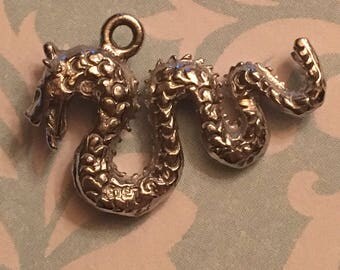 Vintage dragon charm