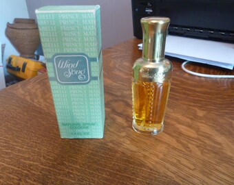 Vintage WIND SONG Natural Spray Cologne Prince Matchabelli 1.4oz w / Box