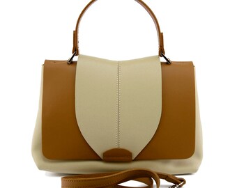 Grey & Yellow HandBag / Woman Handbag / Handmade / Handbag