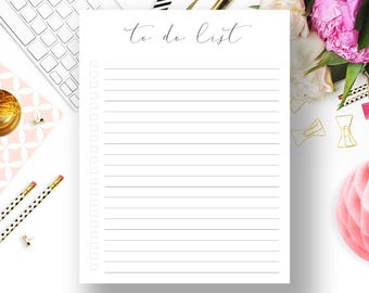 To do list planner | Etsy