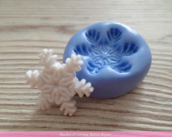 MOLD Christmas snowflakes