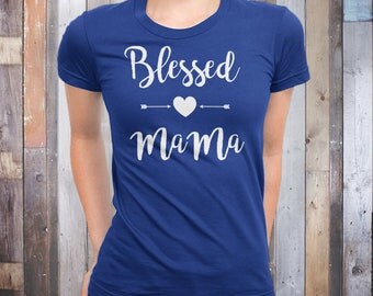 Blessed mama | Etsy