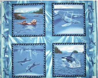 South Pacific animal patchwork 95081 fabric