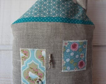 Home (blue) fabric (n ° 1)