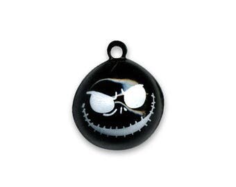 "Halloween" (style Skellington) 21.5 mm Bell charm pendant