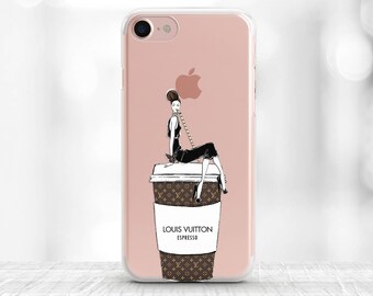 Louis Vuitton iphone 7 Plus Case Chanel iPhone 7 Case Chanel iphone 8 case Louis Vuitton Case Clear Case Iphone 6s Plus Chanel Phone Case S8