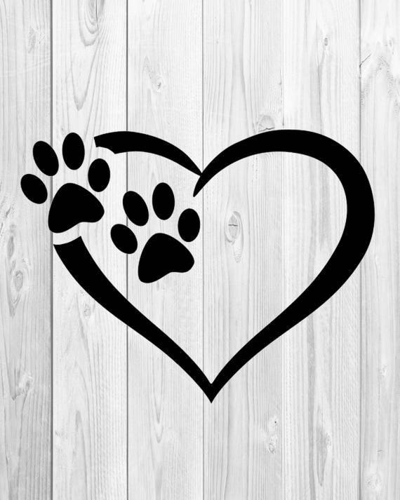 Download Free SVG Puppy Heart svg frame circle monogram frame paws svg dog ...