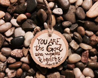 Scripture ornaments | Etsy