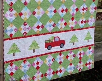 Truck quilt pattern Etsy