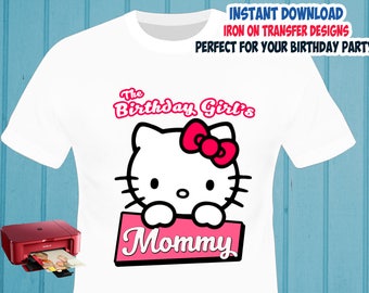 Hello kitty birthday shirt | Etsy