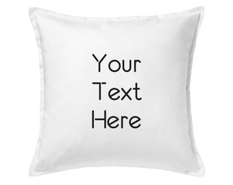 Pillows with words personalized pillow word pillow quote