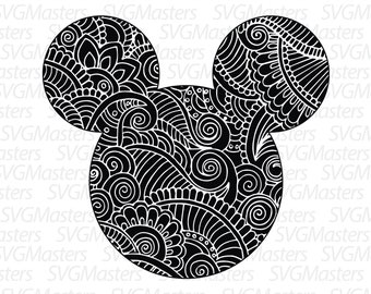 Download Mickey mouse vector | Etsy ES