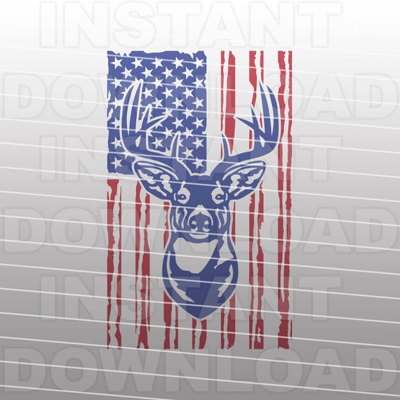 Free Free American Flag Deer Svg 949 SVG PNG EPS DXF File