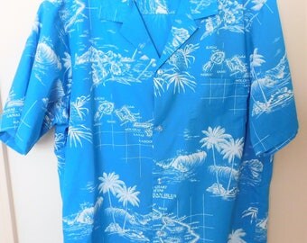 VINTAGE Men's Hawaiian SHIRT