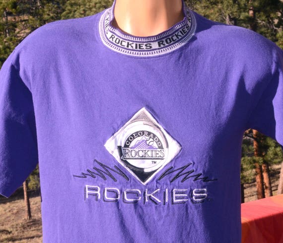 vintage rockies t shirt