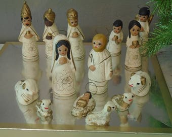 nativity set etsy nativity set etsy