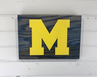 Michigan wood sign | Etsy