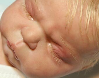 OOAK Reborn Baby boy, small preemie life like baby full sculpt, reborn boy, Anatomically correct, reborn baby boy doll, Reborn preemie doll