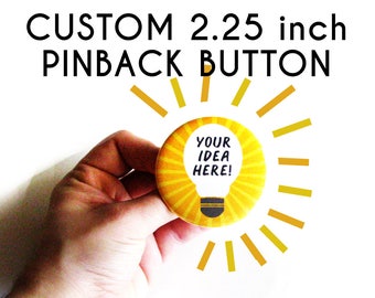 Custom Pinback Buttons Personalized Photo Apparel Accessories Art Badges Pins