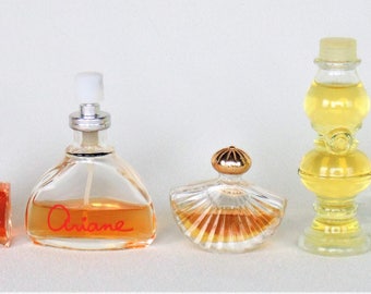 5 Bottles Of Avon Fragrances Cotillion Fantastique Topaz Ariane And To A Wild Rose
